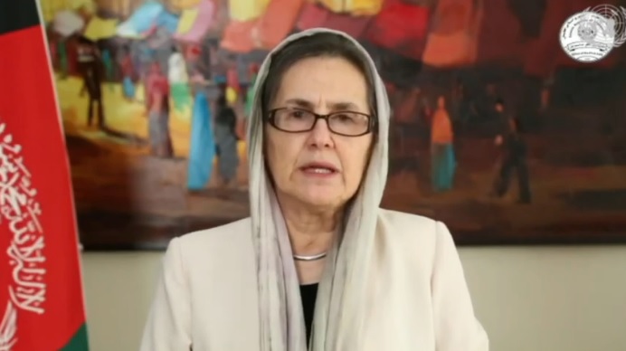 No peace can be achieved at the expenses of Afghan women: Rula Ghani