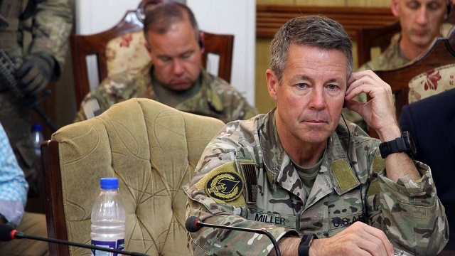Top US commander in Afghanistan says Taliban violence not consistent with deal