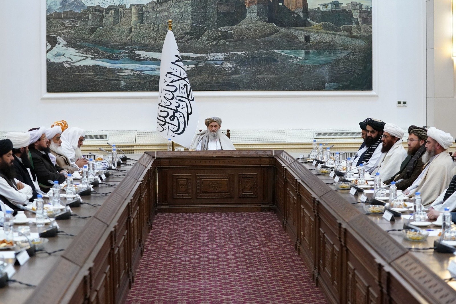 دیدار مولانا فضل‌الرحمن با مقام های افغانستان