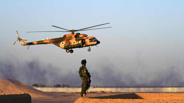 Afghan military helicopter crashes in Nangarhar, killing two
