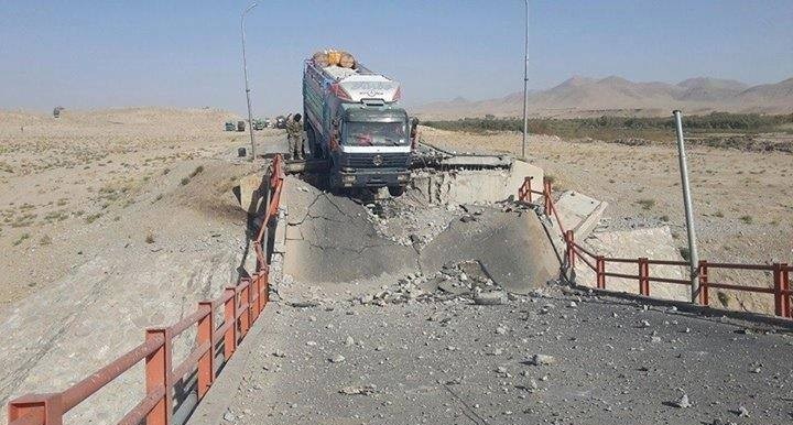 Militants destroyed 2 billion afghanis roads, bridges, culverts in Afghanistan