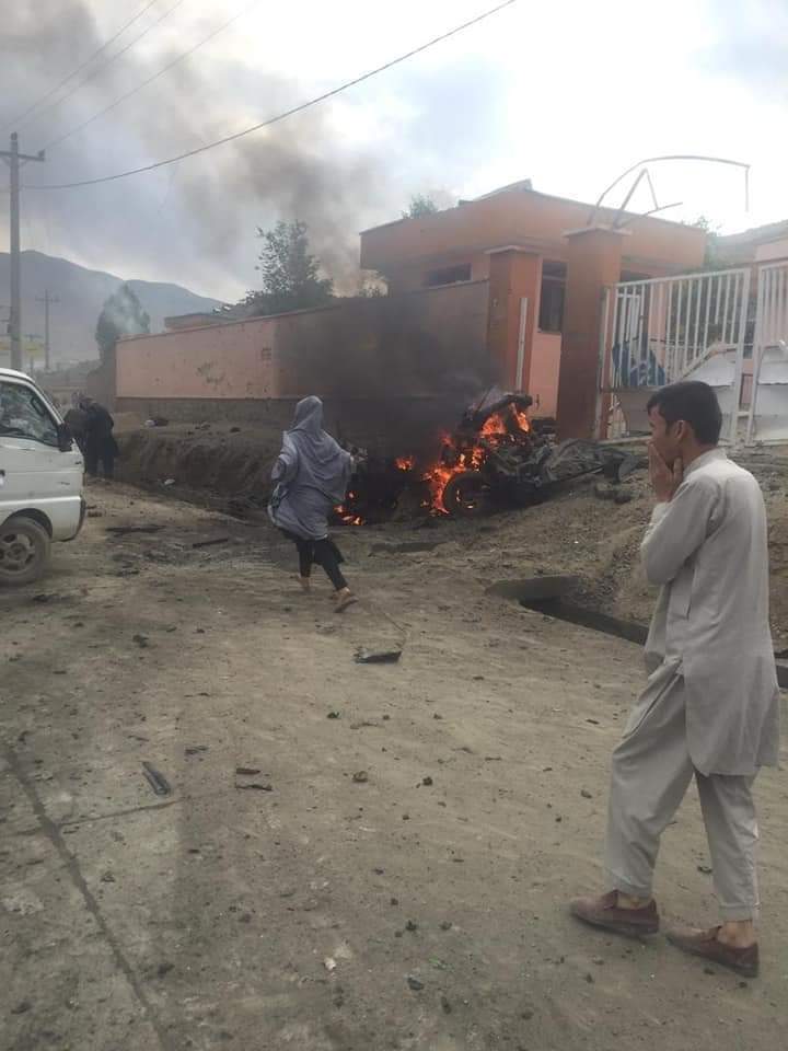 Dozens killed in blasts near school in Kabul