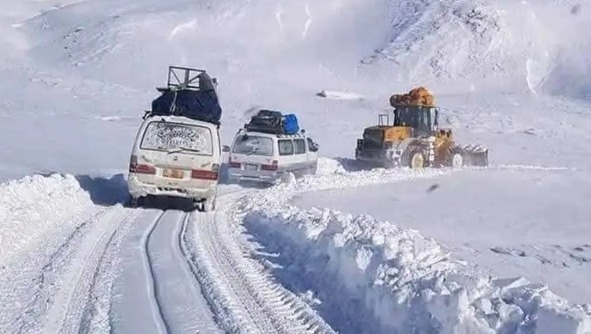 بازگشایی راه‌های مواصلاتی بامیان