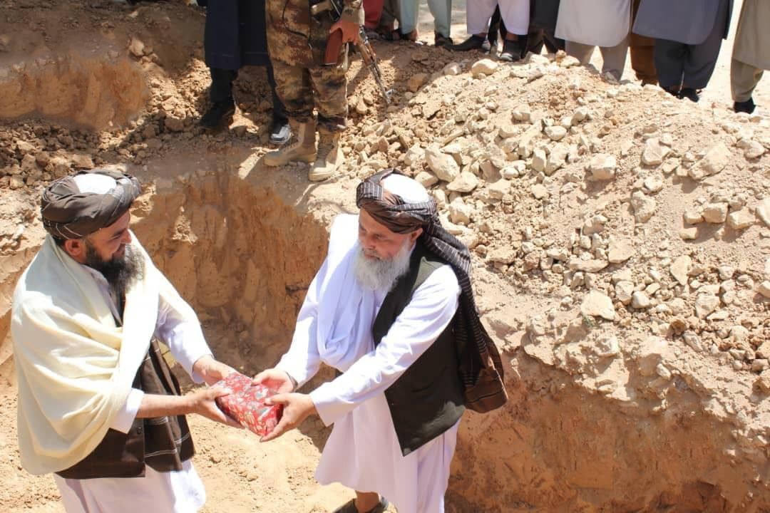 آغاز کار ساخت هفت شبکه آبرسانی به هزینه ۲۸.۴ میلیون افغانی در بامیان